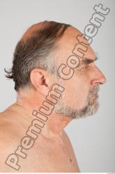 Head Man White Average Wrinkles Male Studio Poses